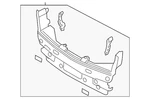 Genuine Mazda Radiator Support Baffle DB4G-50-1C0C. Fixed Price $45.93.