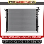 Radiator Without Oil Cooler For Genesis G80 2018 2019 2020 G90 2017. Fixed Price $146.99.