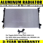 Engine Cooling Radiator For Toyota RAV4 Prime 2.5L Plug-in Hybrid 2021-2023. Fixed Price $119.99.