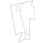 Genuine Ford Radiator Support Baffle FT4Z-8310-C. Fixed Price $85.66.