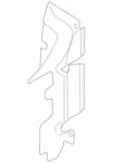 Genuine Ford Deflector Air AA5Z-8310-B. Fixed Price $72.06.