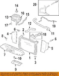 Gm Oem 99-06 Escalade Esv Cooling Radiator Components-baffle 15034805. Fixed Price $68.19.