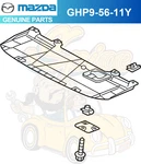 Genuine Mazda GHP9-56-11Y Front Under Cover 2014-2017. Fixed Price $78.10.