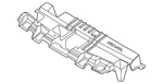 Genuine Nissan Radiator Support Access Cover 62322-7LG0A. Fixed Price $138.30.