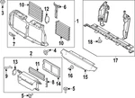 Genuine Ford Lower Deflector HL3Z-8327-A. Fixed Price $127.06.