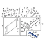 For Nissan Pathfinder 2005-2012 11060EA20A Engine Coolant Crossover Pipe. Fixed Price $146.75.