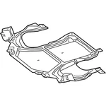 New Genuine Mercedes-benz Rear Shield 2045243630 Oem. Fixed Price $135.90.