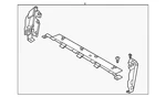 Oem Ford Genuine Air Deflector F-150 2024-2025 RL3Z8327B Front Radiator Part. Fixed Price $85.00.