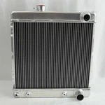 1963-1966 Ford Mustang Falcon Comet Aluminum Radiator Stamped Tanks High Flow. Fixed Price $149.00.