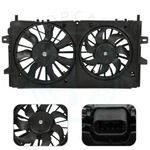 Radiator Condenser Cooling Fan Assembly For 2014-2016 Chevrolet Impala Limited. Fixed Price $73.84.