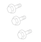 Genuine Oem Set Of 3 Power Steering Pump Mounting Bolts For Bmw E92 F15. Fixed Price $20.95.