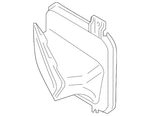 Genuine Bmw Side Duct 51-74-8-081-040. Fixed Price $55.36.
