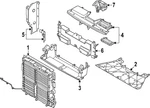 Genuine Mazda Air Seal KBB3-50-1P1. Fixed Price $14.87.