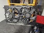 07-17 Jeep Compass Patriot 2.4L Dual Radiator Cooling Fan Motor Assy 68031872AA. Fixed Price $77.00.