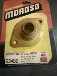 Moroso Engine Coolant Water Outlet Manifold Filler Neck 63460 Sbc Bbc Gold Nos. Fixed Price $150.00.