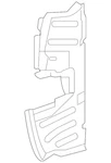 Genuine Audi Duct 4G0-121-284-BR. Fixed Price $259.14.