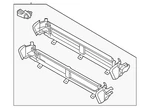 Genuine Subaru Radiator Shutter Assembly 52811FN100. Fixed Price $396.34.