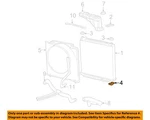 Ford Oem 99-04 F-250 Super Duty-radiator Assy Lower Insulator F7UZ8124AA. Fixed Price $8.01.