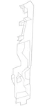 Genuine Mercedes-benz Radiator Support Baffle 223-505-41-00. Fixed Price $57.60.