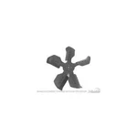 Scott Drake C5ZZ-8600-C Blade 17" Fan. Fixed Price $99.95.