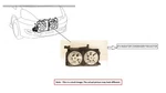 Left Radiator Fan Motor/assembly Oem 23-25 Honda Hr-v. Fixed Price $83.00.