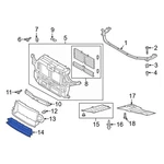 Ford Explorer 20-24 Front Lower Radiator Support Air Deflector. Fixed Price $118.20.