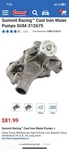 Chevy 5.3 Or 4.6 Water Pump. Fixed Price $40.00.