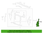 Honda 71114-SZA-A00 Air Guide Upper, Rh, New Genuine. Fixed Price $18.97.