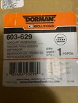 Dorman 603-629 Front Engine Coolant Reservoir Compatible With Select Nissan Mode. Fixed Price $59.99.