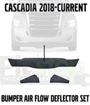 Freightliner Cascadia New Gen 2018-2023 Bumper Air Flow Deflector Set 3PCS. Fixed Price $300.00.
