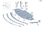 Genuine Mercedes-benz Air Duct Segment 190-500-15-01. Fixed Price $67.41.