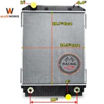 1AH0010S Aluminum Radiator For Freightliner Chassis FL50 FL60 FL70 Thomas Bus. Fixed Price $329.00.