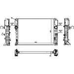 New Radiator 2115003402. Fixed Price $209.78.
