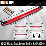 Emusa Lower Tie Bar Fits 1996 1997 1998 1999 2000 Honda Civic Red New -. Fixed Price $31.34.