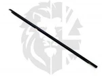 Genuine Jaguar Rear Door Outer Waist Seal - Left Hand Gloss Black XR842108. Fixed Price $93.97.