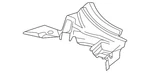 Genuine Gm Passenger Side Auxiliary Radiator Rear Duct 84225440. Fixed Price $48.20.