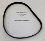 2020-2023 Mercedes Benz GLC300 V-ribbed Belt Oem A0009931700. Fixed Price $14.00.