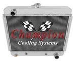 Cold Champion 4 Row Radiator For 1966 1967 Chevrolet Chevy Ii Nova V8 Conversion. Fixed Price $360.00.