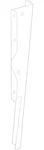 Genuine Mercedes-benz Radiator Support Baffle 463-500-01-62. Fixed Price $72.79.