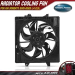 Radiator Fan Assembly W/ Brushless Motor For Kia Sorento 2021 2022 2023 L4 2.5L. Fixed Price $193.59.