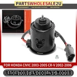Radiator Fan Cooling Motor For Acura Rsx 02-06 Honda Civic 03-05 Cr-v Element. Fixed Price $38.68.