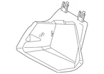 Genuine Audi Radiator Support Air Duct 8V0-121-674-A. Fixed Price $51.48.