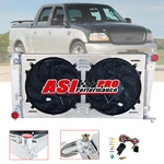 Radiator+shroud Fan Kit 1999-2003 Ford F150 F250 F350 Expedition 4.2 5.4L Us. Fixed Price $199.00.