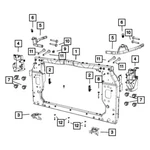 Mopar Radiator Support Bracket. Fixed Price $33.10.