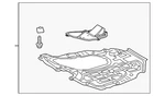 Genuine Toyota Radiator Support Splash Shield 51420-06010. Fixed Price $182.90.