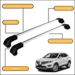 Strong Roof Rack Cross Bars For Lincoln Mkc 2014 - 2019 High Durability Silver. Fixed Price $256.41.