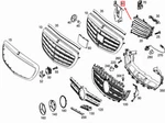 Mercedes-benz W213 Left Air Duct Segment A2135051130. Fixed Price $83.65.