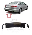 New For Audi A6 C6 2008-2011 Rear Bumper Lower Center Lip Spoiler 4F0807521A01C. Fixed Price $57.21.
