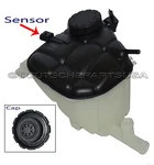 Mercedes 1645000049 Coolant Reservoir Overflow Expansion Tank + Cap Sensor Set. Fixed Price $70.00.