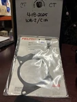 Engine Water Pump Cover Gasket Fel-pro 35607. Fixed Price $8.10.